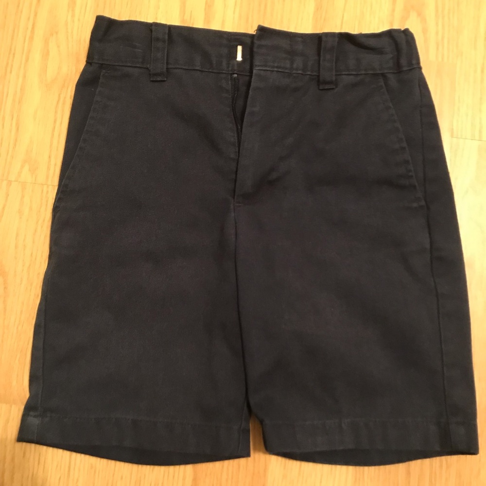 Boy’s navy blue school uniform shorts